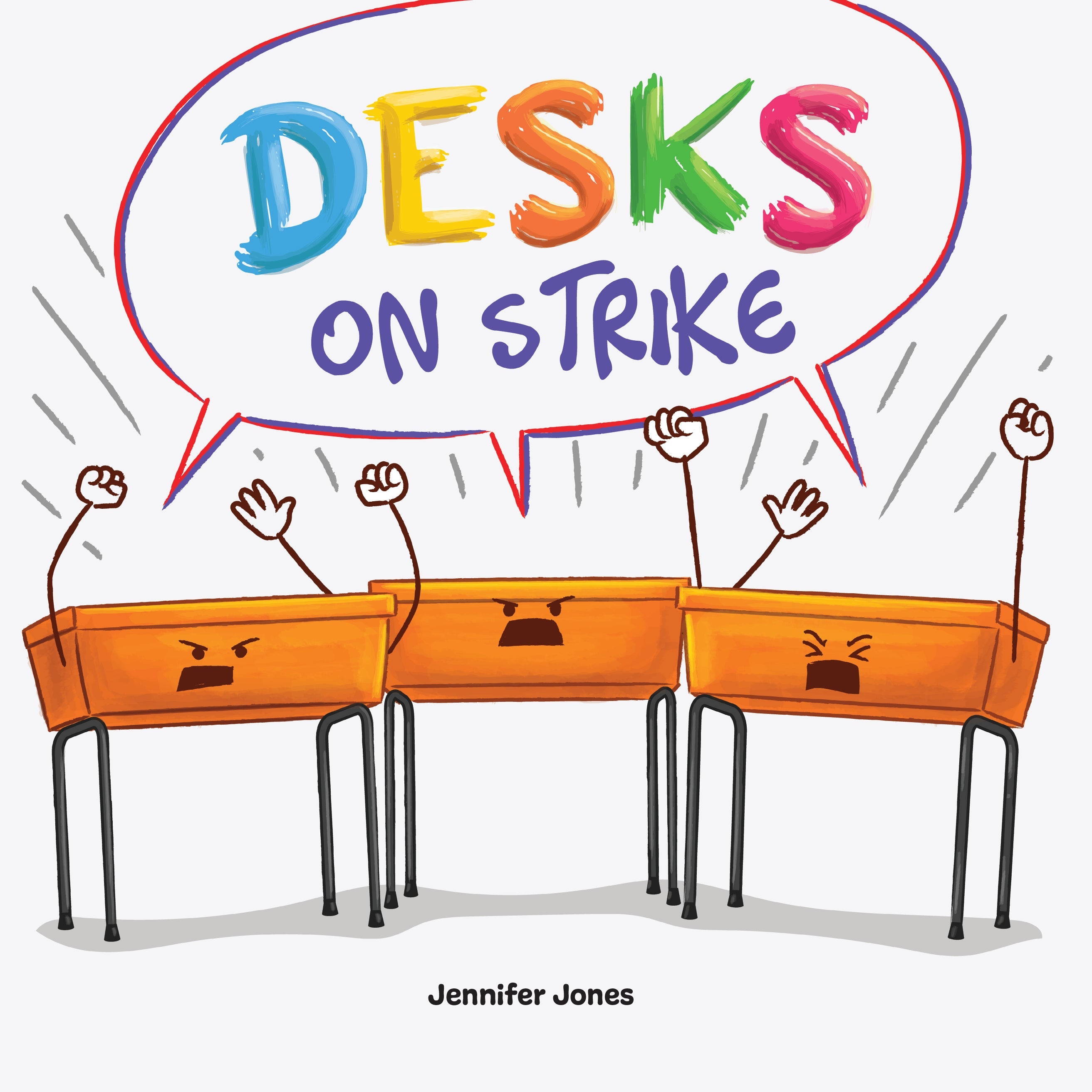 Desks on Strike Hardcover