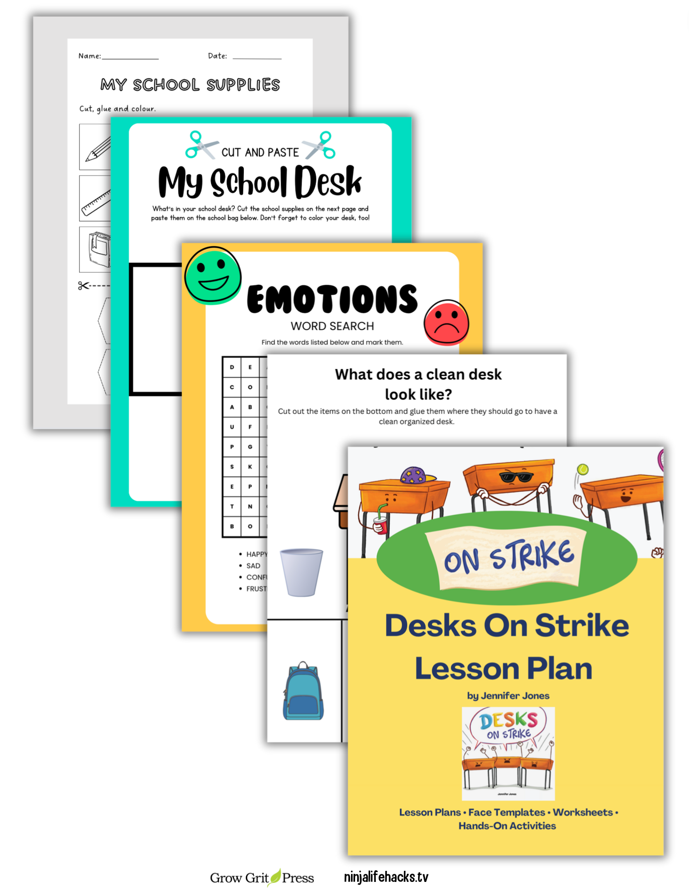 Desks On Strike Lesson Plan